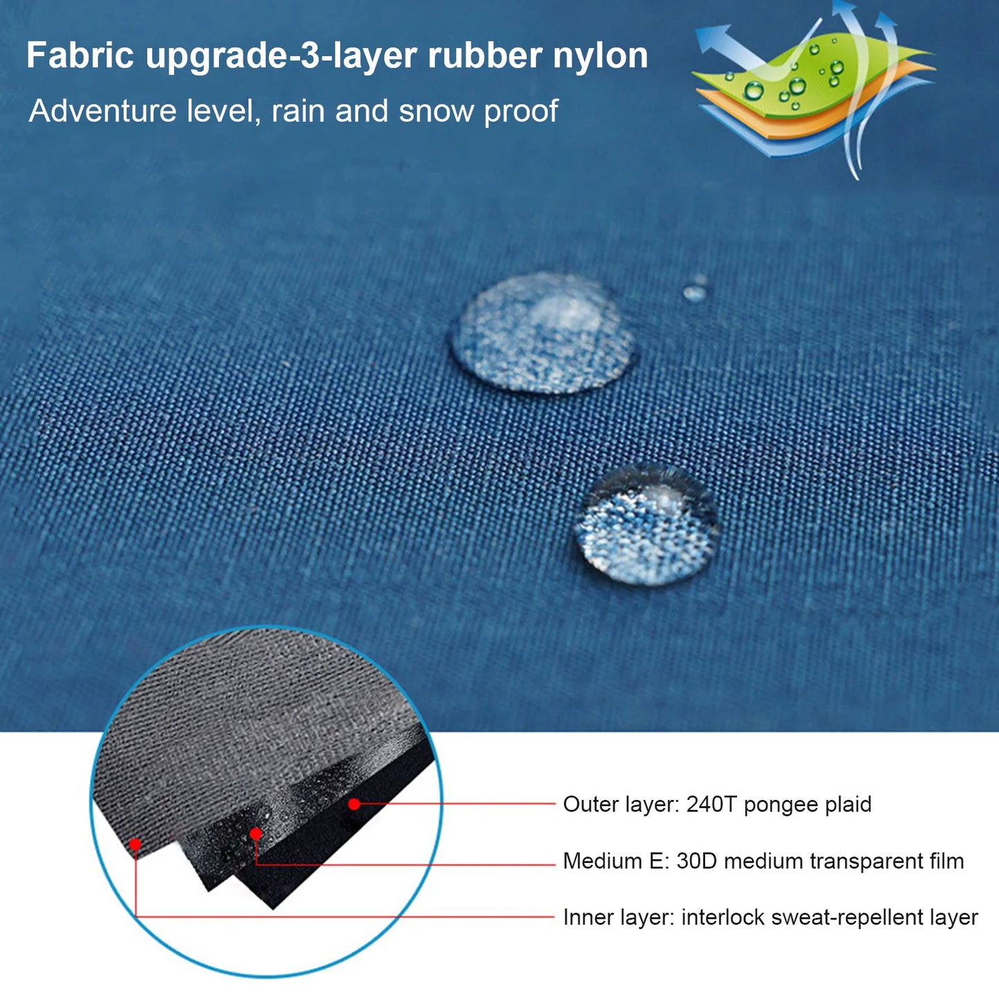 Professional Man Women Waterproof Nylon Gaiters For Hiking Walking Climbing Skiing Trekking Thin Ultralight Gaiter