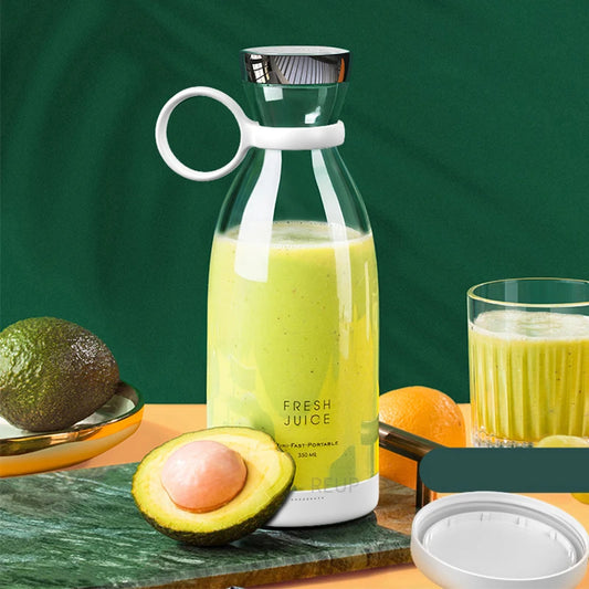 Juice Blender Portable Electric Juicer Bottle 6 Blades Shake Orange Lemon USB Charging Fruit Mixer Fresh Squeezer Machine