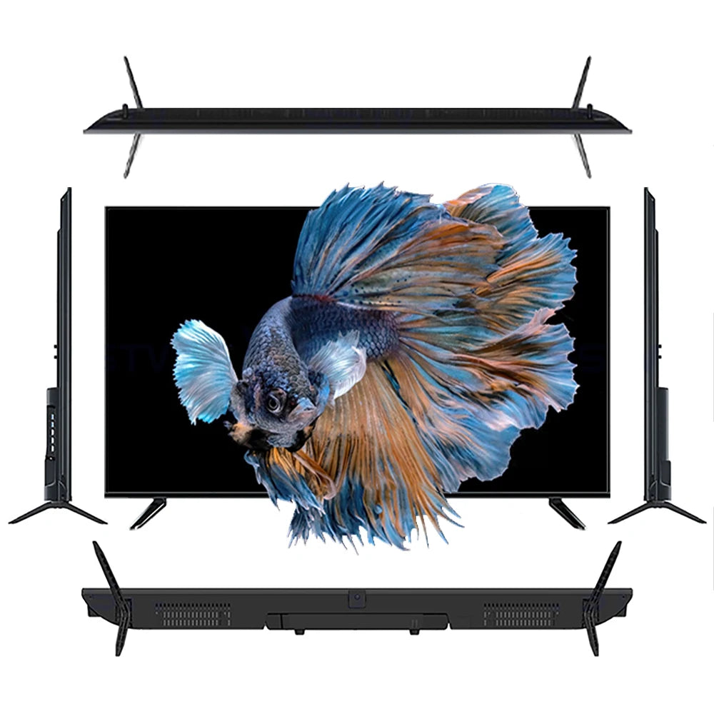 TV 55inch Flat Screen LCD TV 4K UHD TV 55 Inch Smart Television