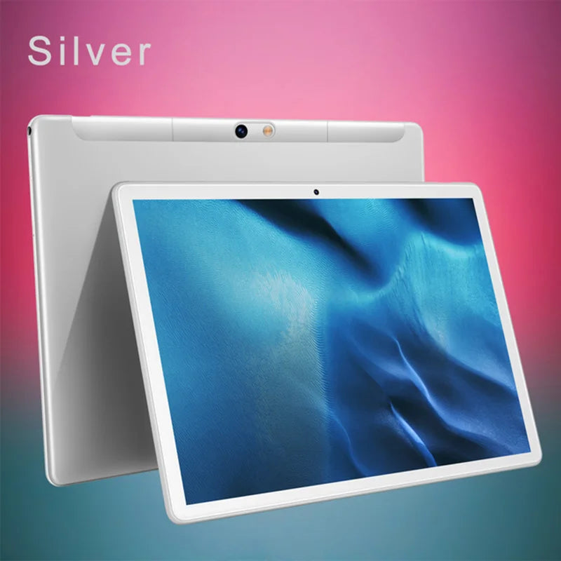 S10 New 10.1 Inch Android Tablet Pc Google Play Dual Cameras Octa Core Dual SIM Phone Call Tablets BT Wi-Fi 4GB RAM 64GB ROM