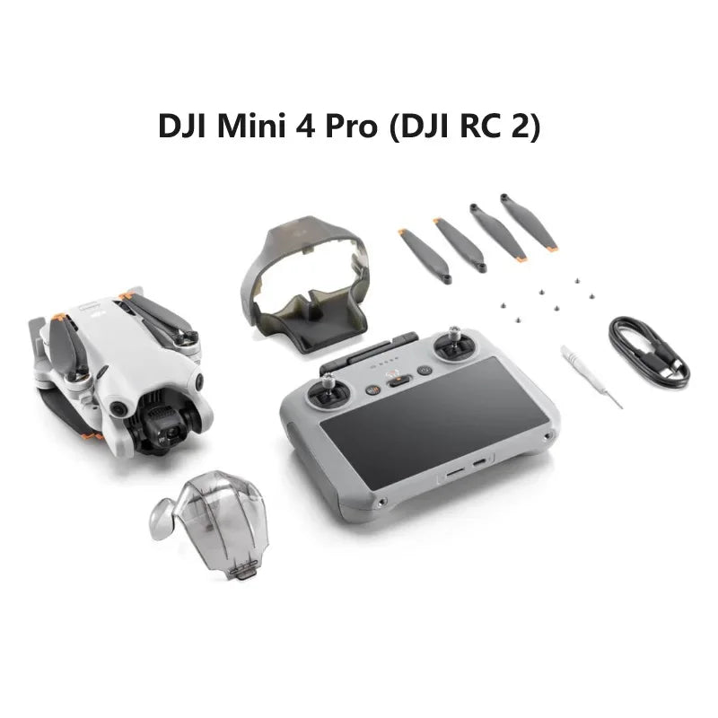 Good 100% Original DJI Mini 4 Pro Drone Fly More Combo Under 249g 4K/60fps HDR True Vertical Shooting ActiveTrack 360°