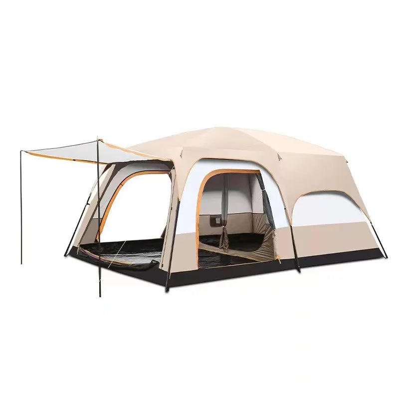 Picnic Camping Tent Waterproof Outdoor Multiple Portable Large And Medium Tent Group Camping Two Rooms One Hall Four Season Tent