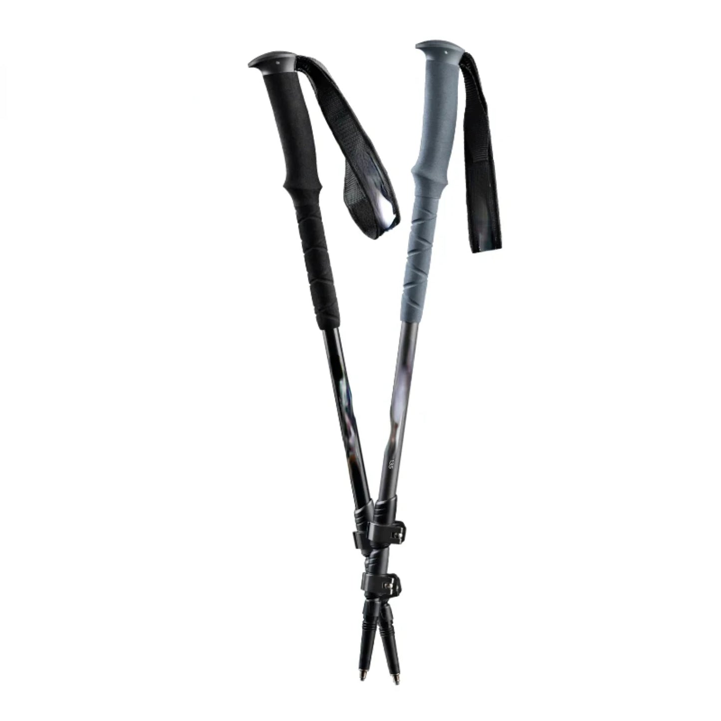-Ultralight Trekking Folding Pole, Hiking Sticks, Camping Antishock Alpenstock, ST03 Squat machine Ab stimulator Ab roller wheel