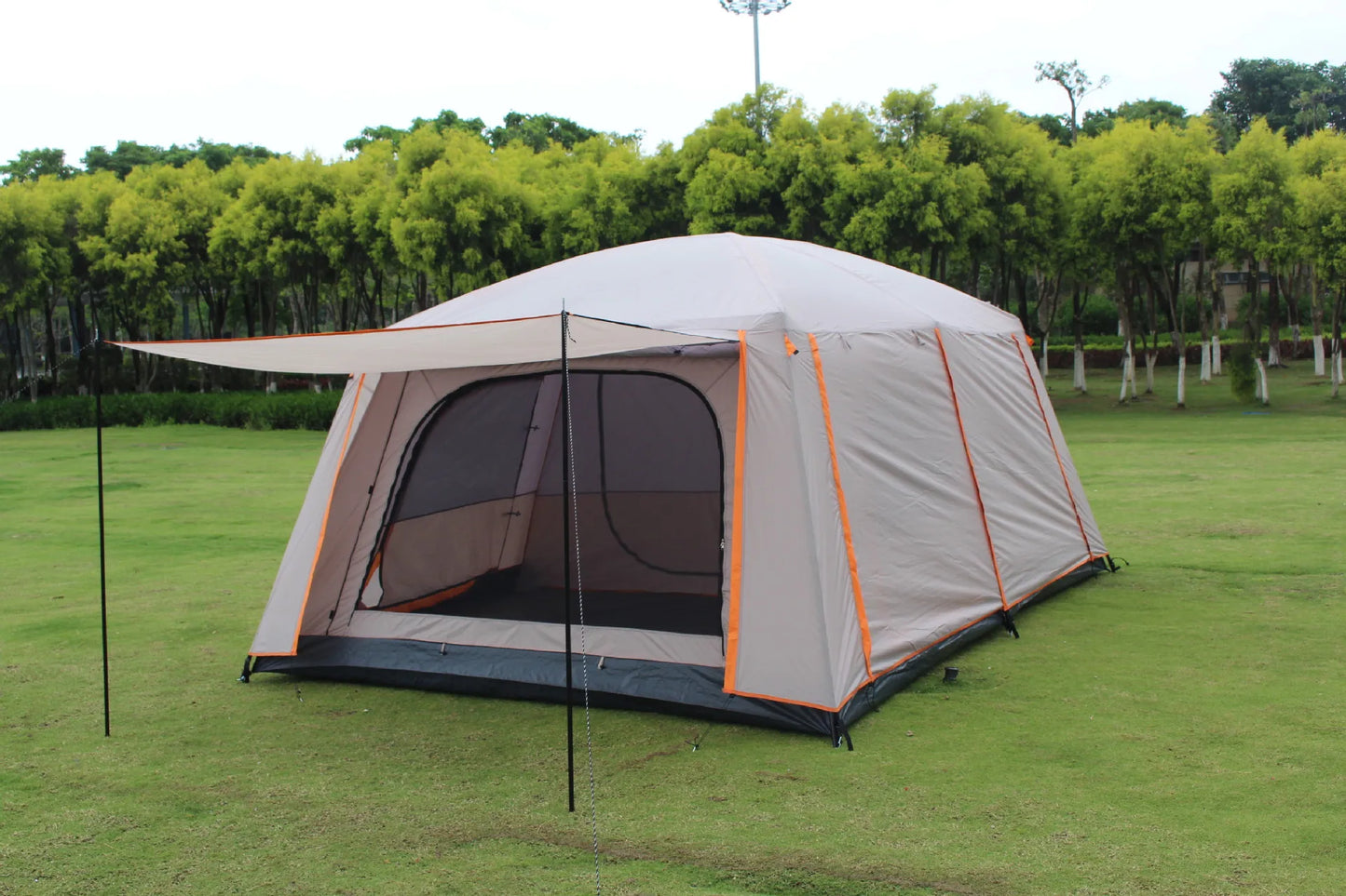 Picnic Camping Tent Waterproof Outdoor Multiple Portable Large And Medium Tent Group Camping Two Rooms One Hall Four Season Tent