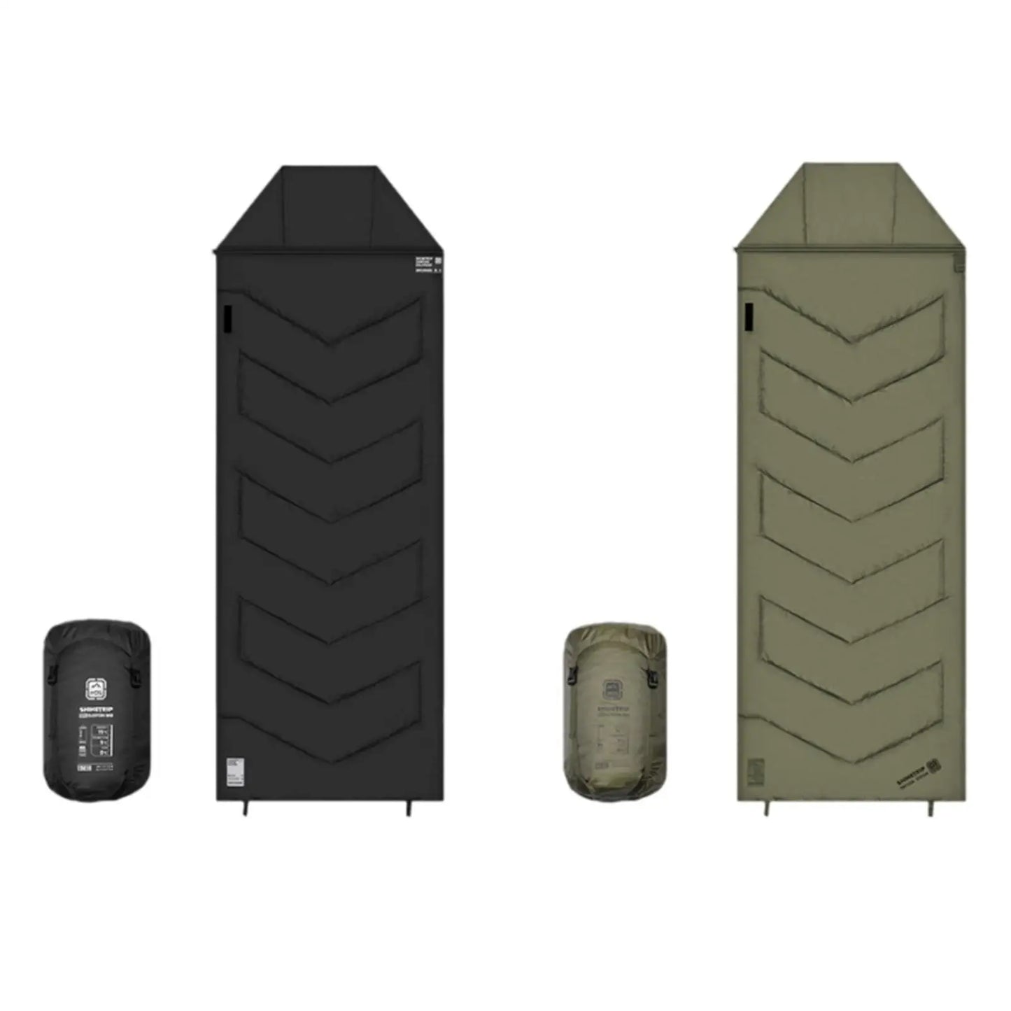 Camping Sleeping Bag Compact Versatile Comfortable Indoor Outdoor Sleeping Bag for Emergency Hiking Traveling Trekking Home