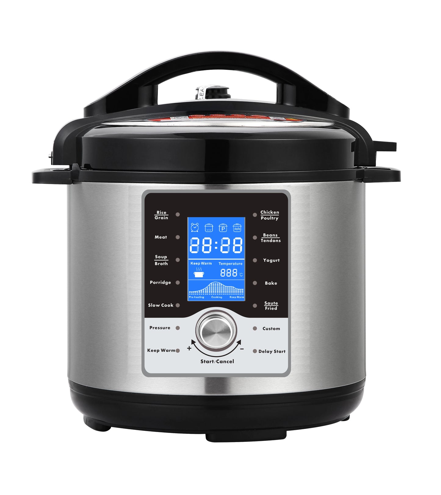 Factory Direct 6L Non-Stick Coating Inner Pot Sale Custom Household Electric Pressure Cooker