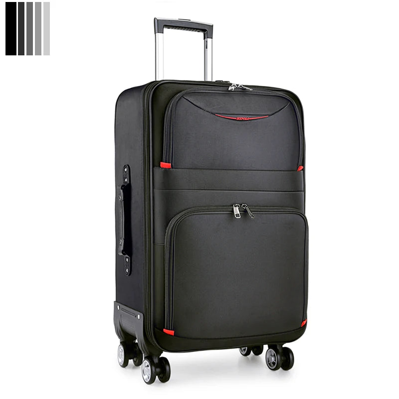 Large Capacity Suitcase Waterproof Oxford Cloth Carrier-28 inch Luggage Sets Trip Trolley Case Detachable wheels 20 24 inch