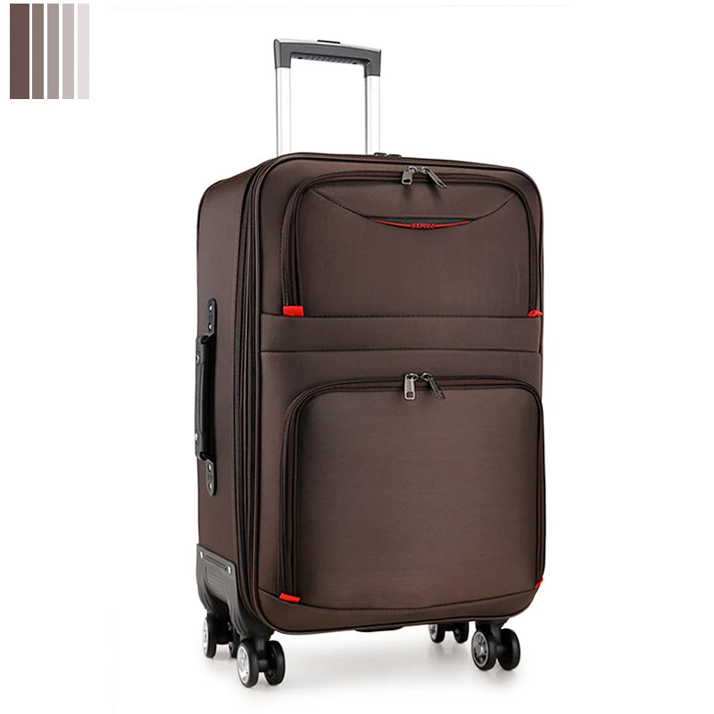 Large Capacity Suitcase Waterproof Oxford Cloth Carrier-28 inch Luggage Sets Trip Trolley Case Detachable wheels 20 24 inch
